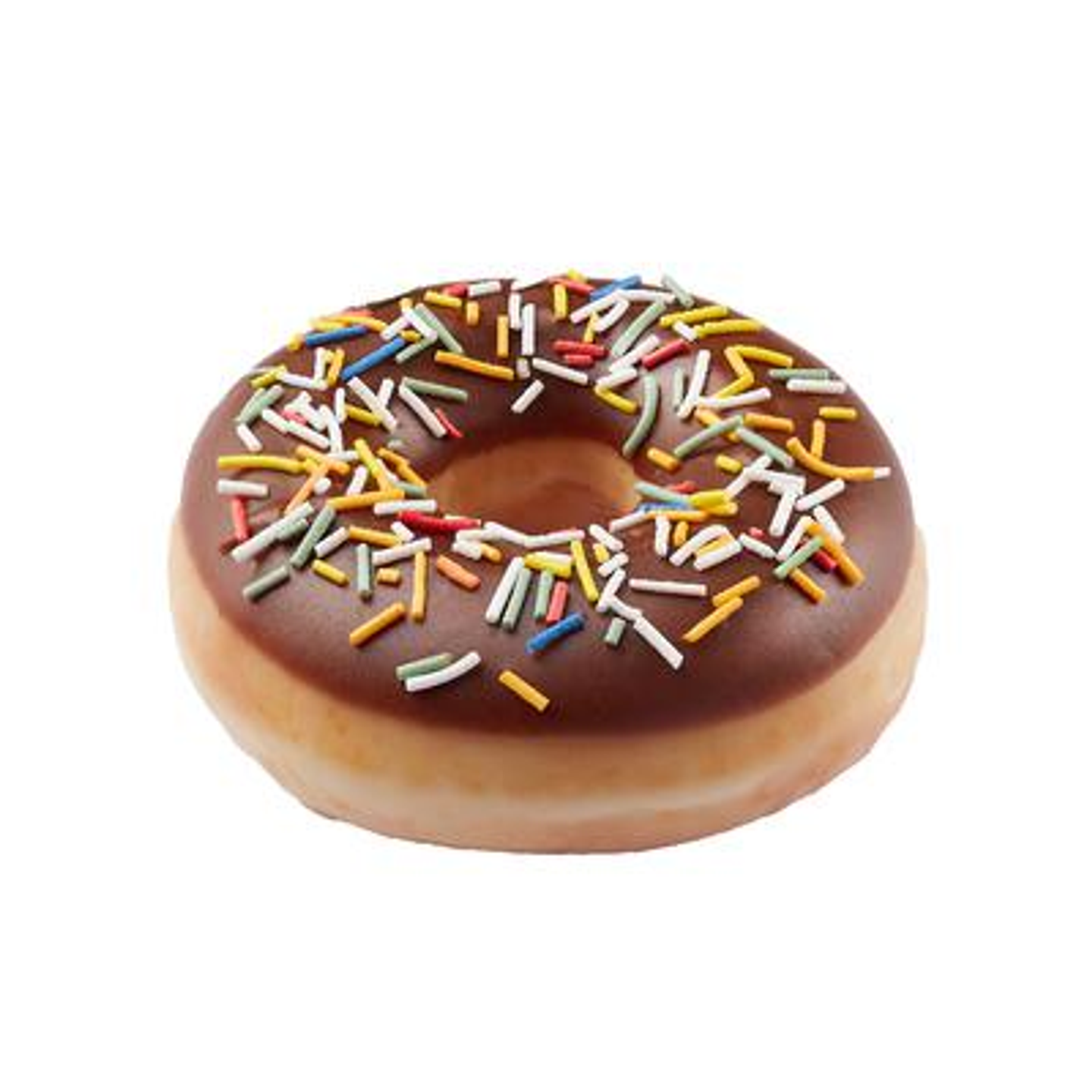Choco Iced With Sprinkles