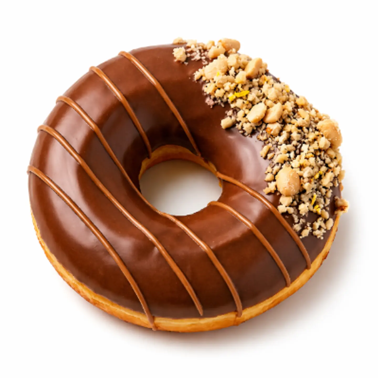 Nutty Cocoa Filled Ring