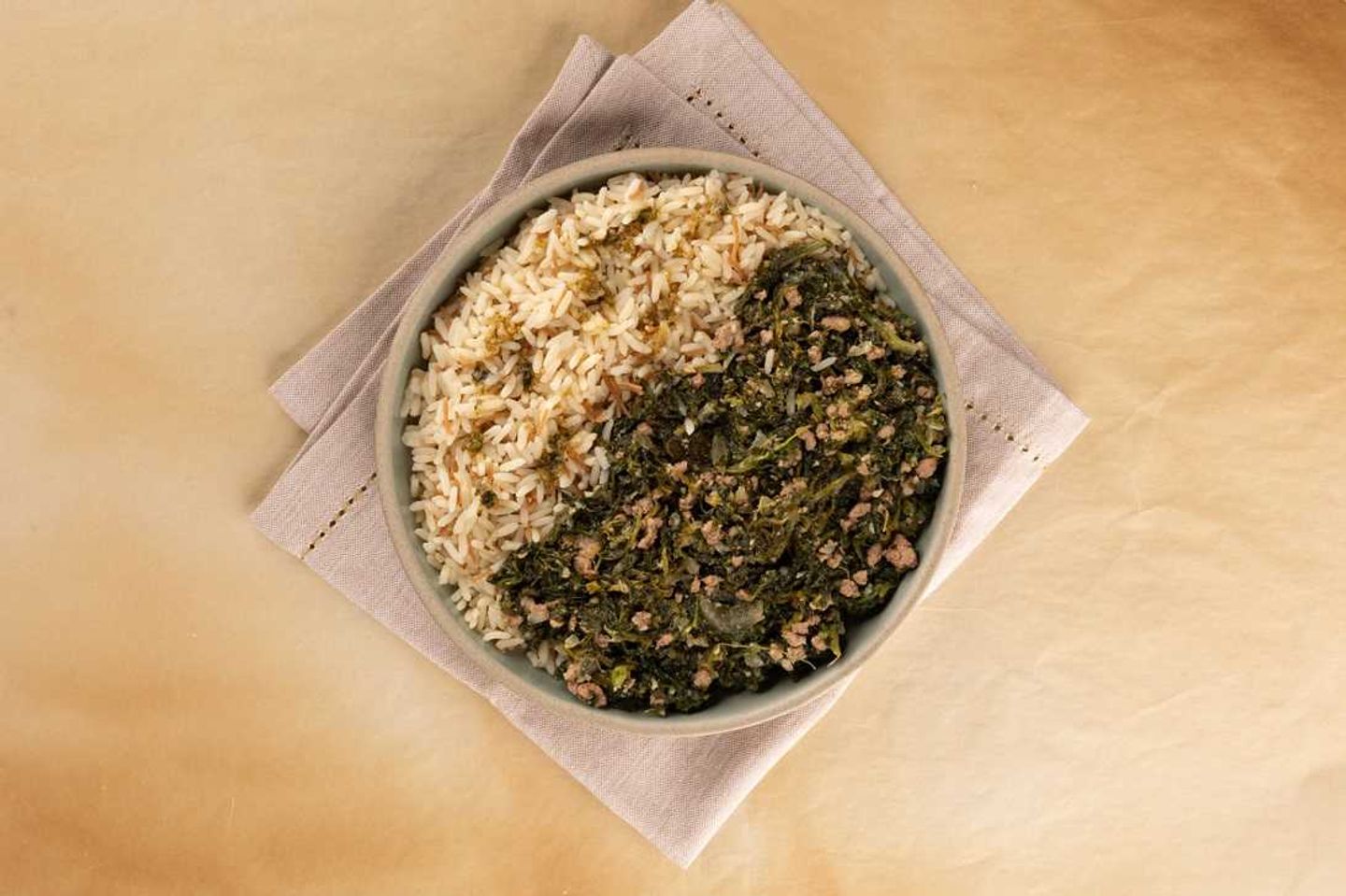 Spinach & Meat