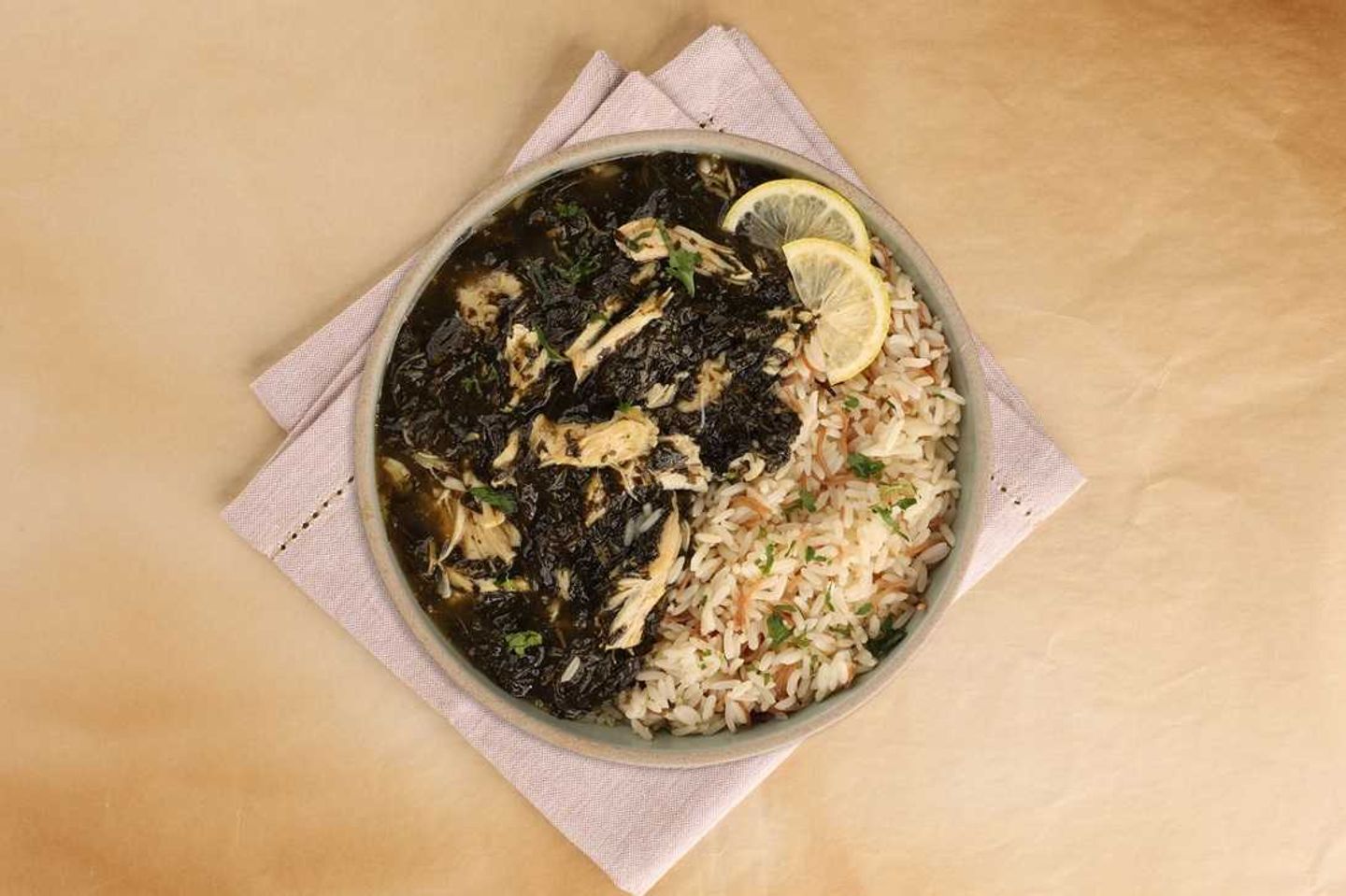 Chicken Mulukhiyah