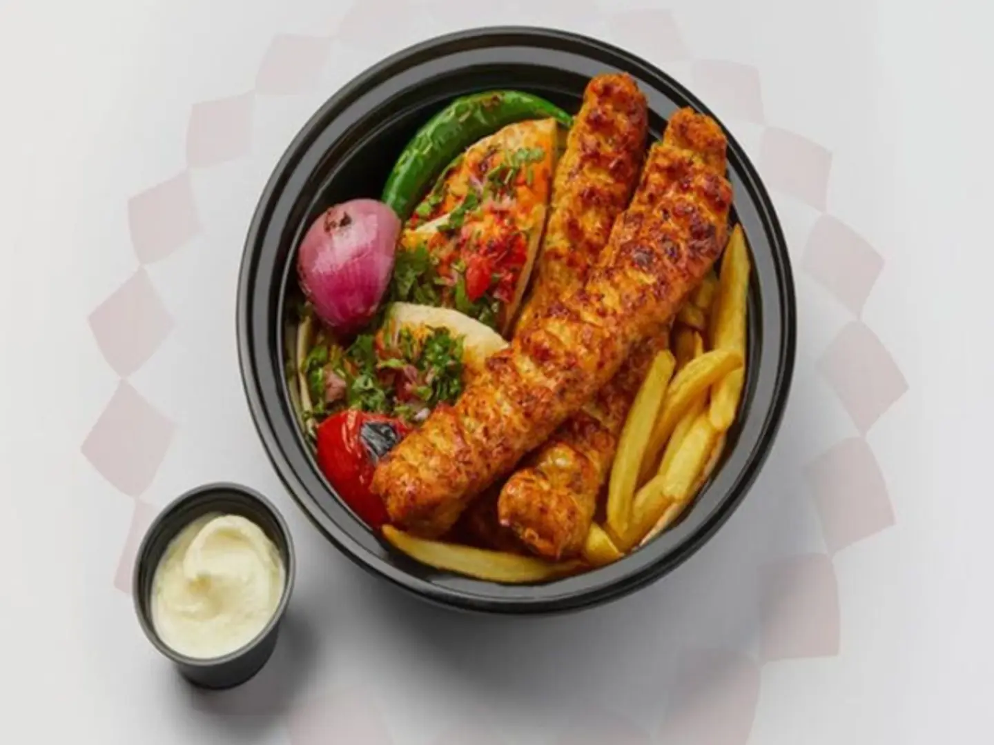 طبق دجاج مشوي من اختيارك