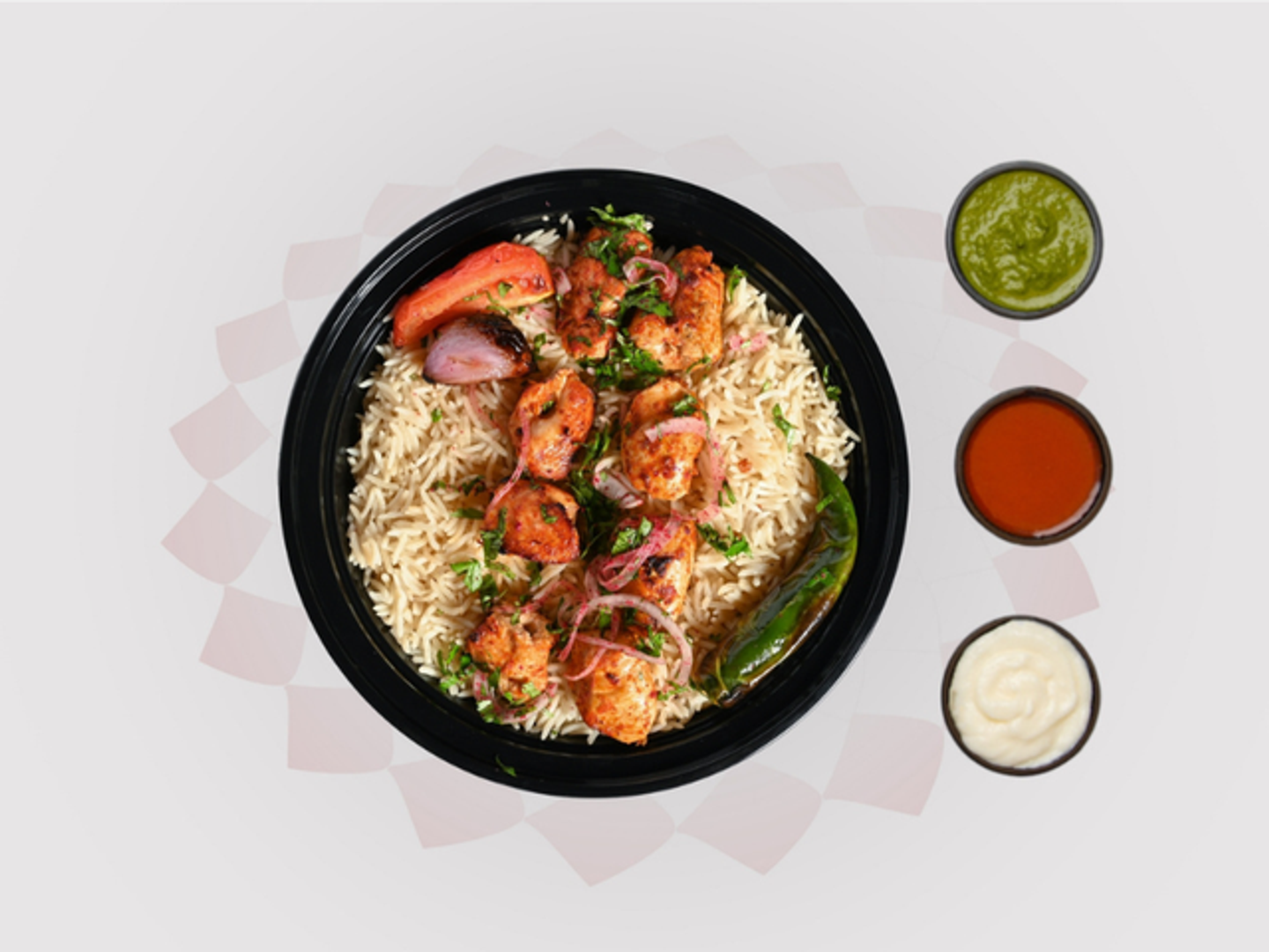 طاووق مع ارز
