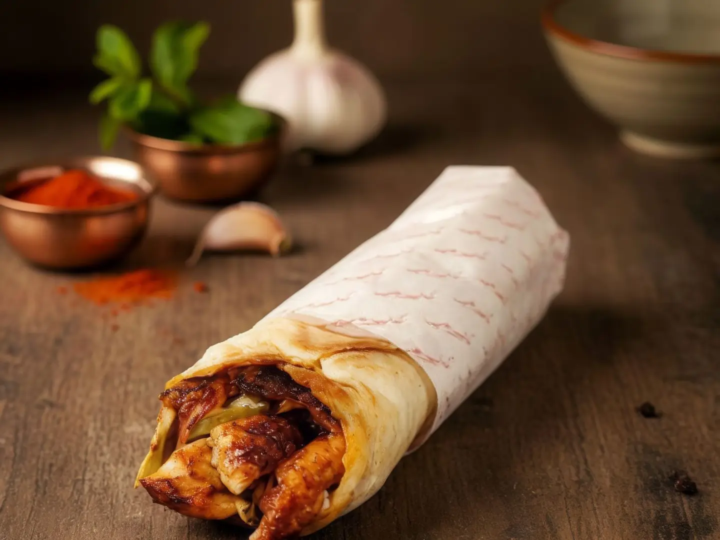 ساندوش دجاج مسحب