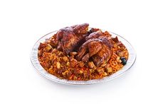 دجاج شواية مع رز كامله