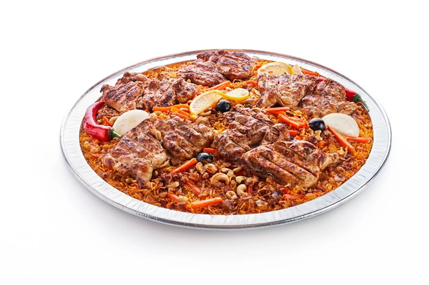 عزيمة تربيعة دجاج على الفحم