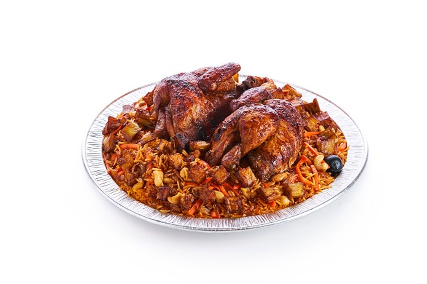 دجاج شوايه مع رز كامله