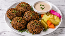 صحن فلافل