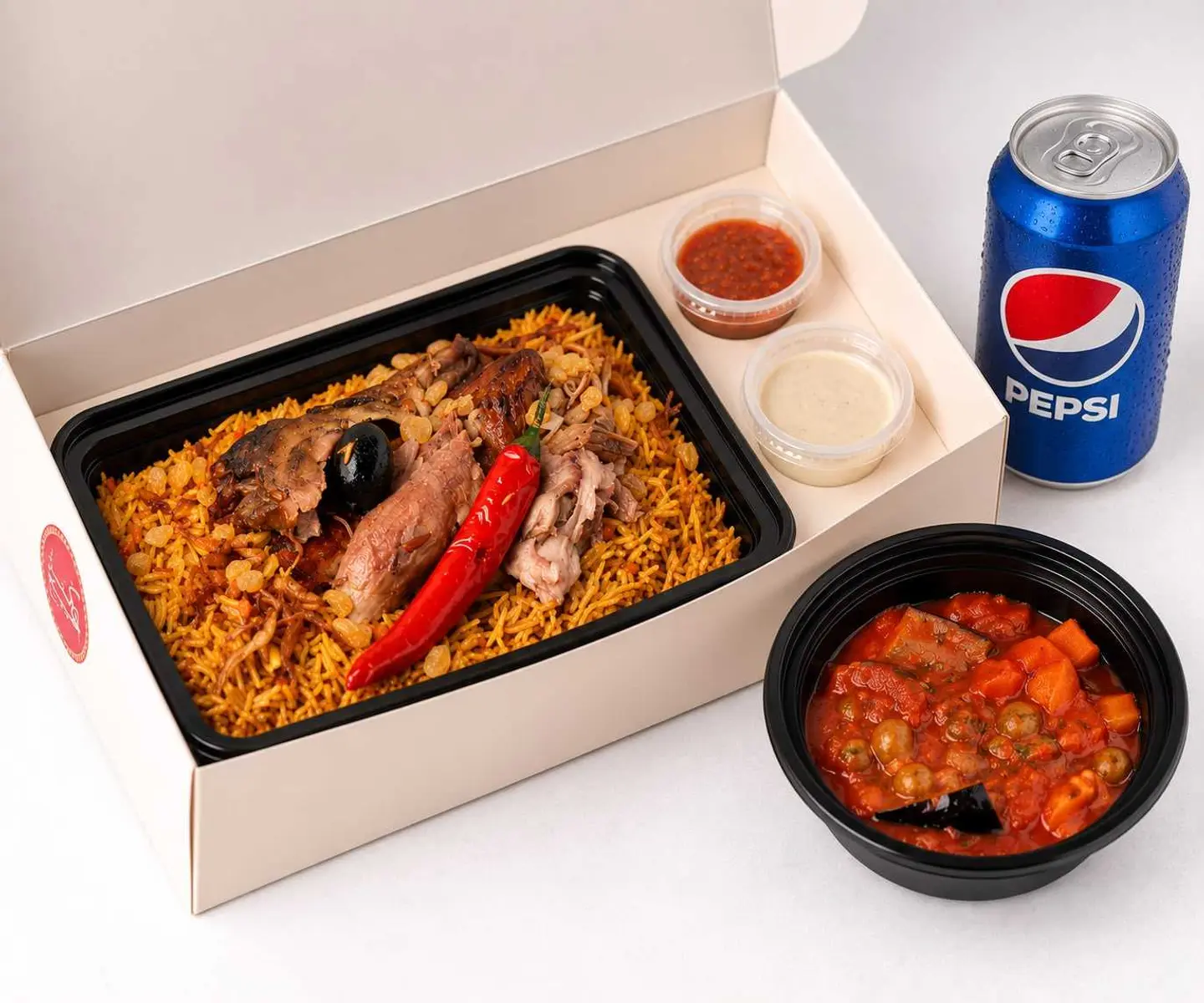Meat Kabsa Combo