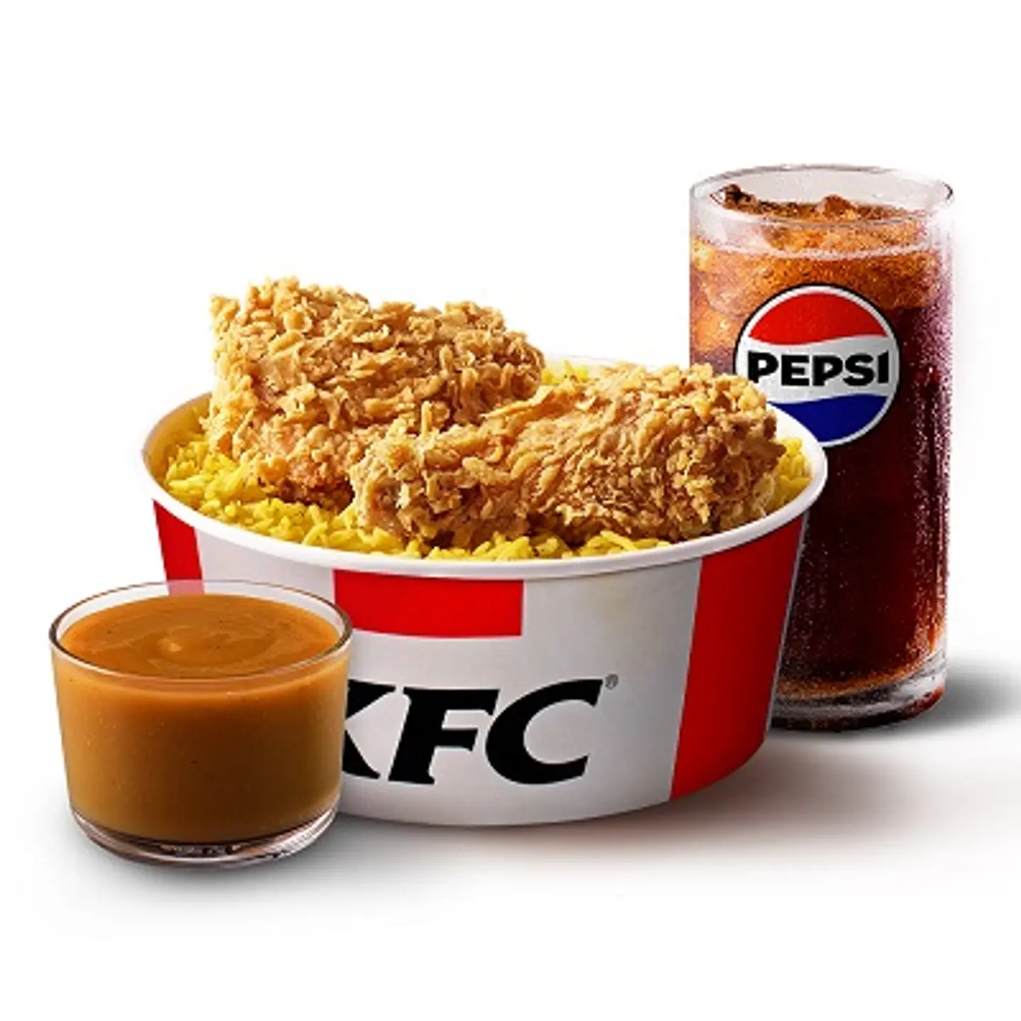 وجبة الأرز بالدجاج - وسط