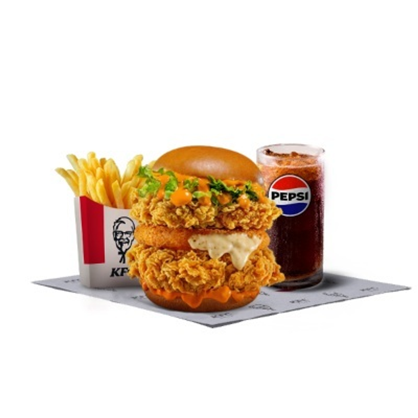 Mighty Cruncher Melt Combo   Large