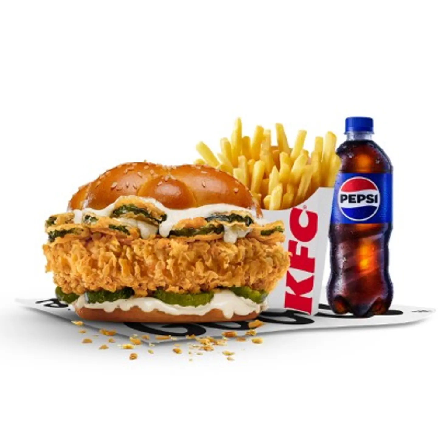 مخلل برجر كومبو - وسط