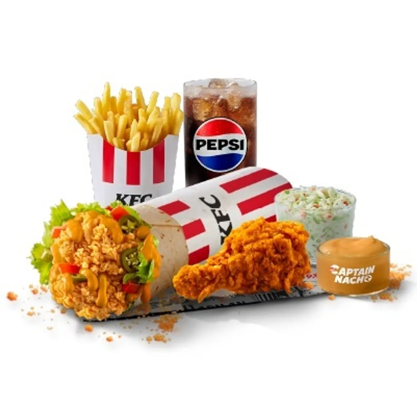Cheesy Captain Nacho Twister Box Large