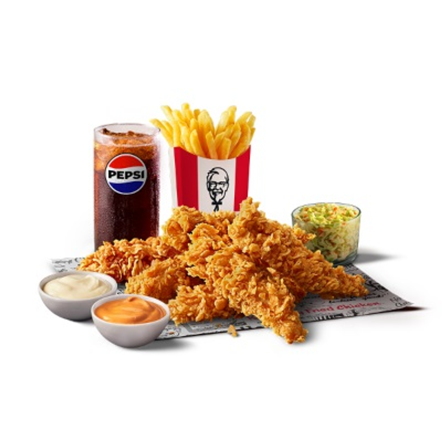 Strips Dipping Box   Large