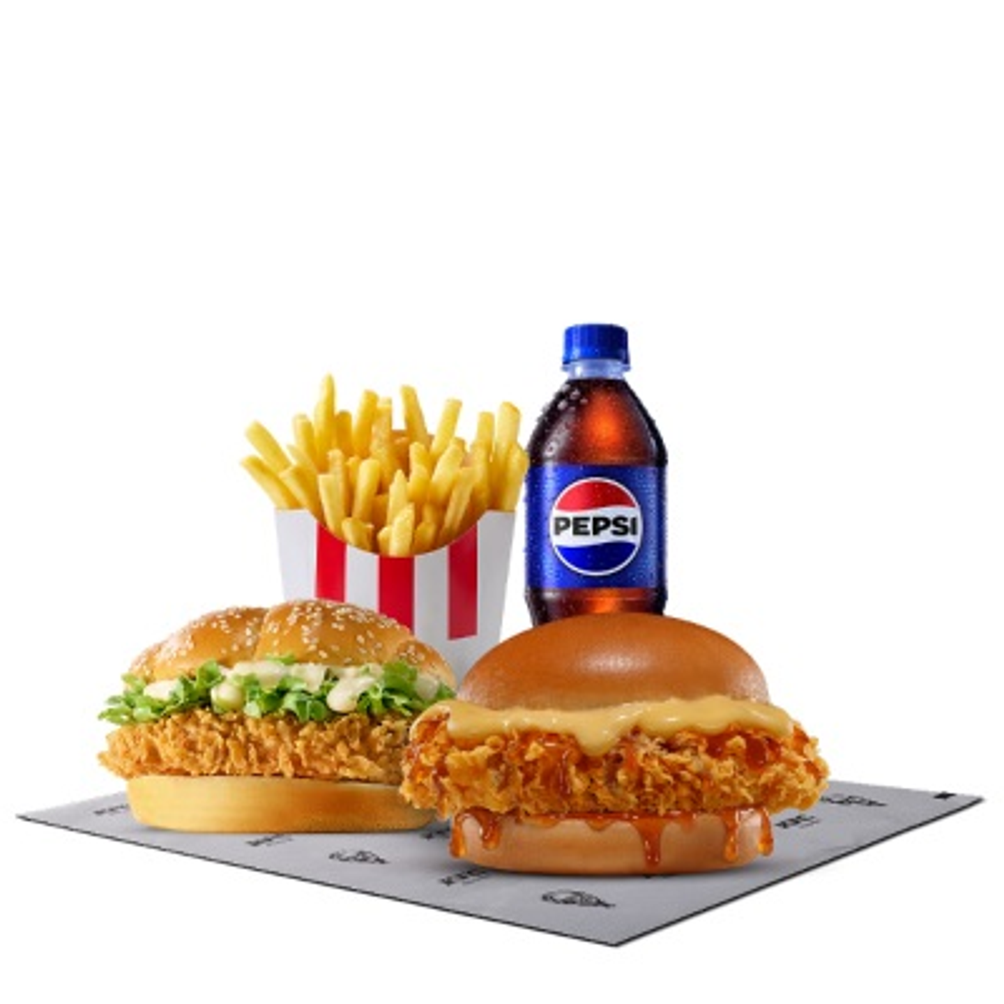 Zinger & Hot Honey Burger Deal