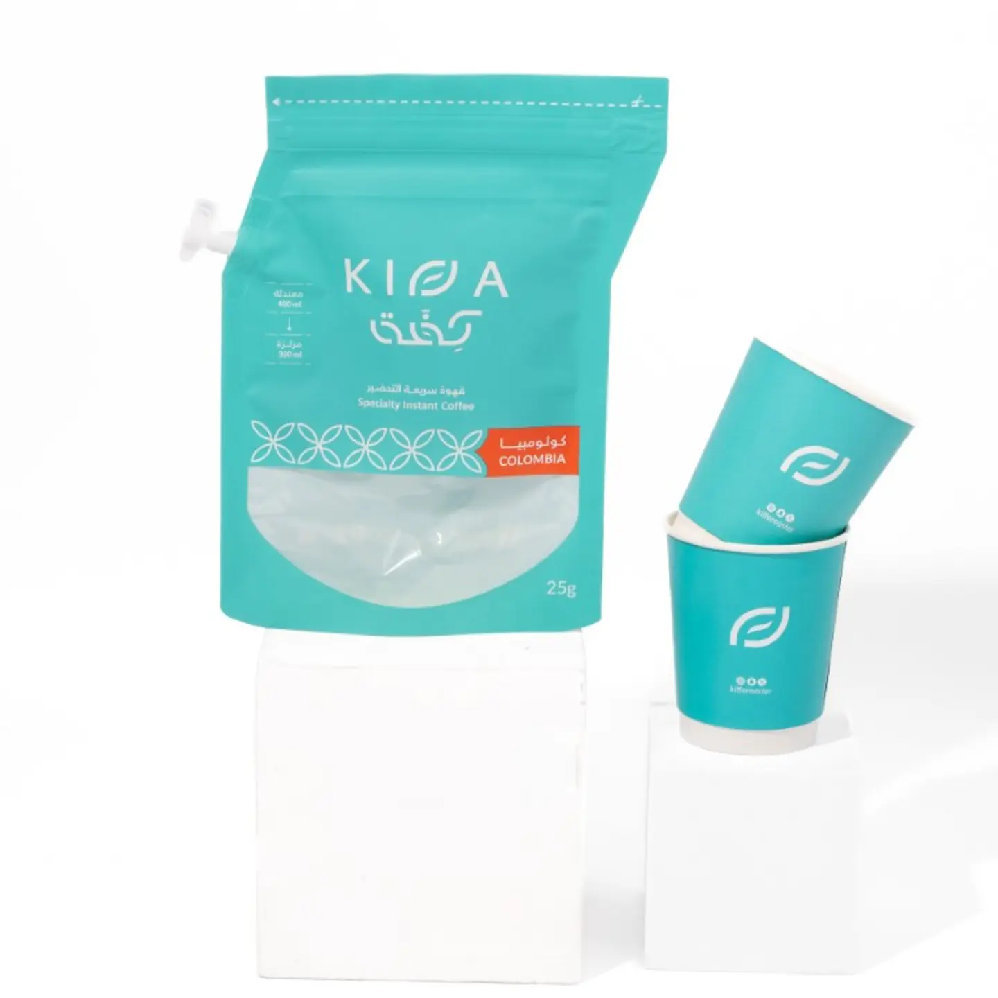 قهوة كولومبية مختصة سريعة التحضير