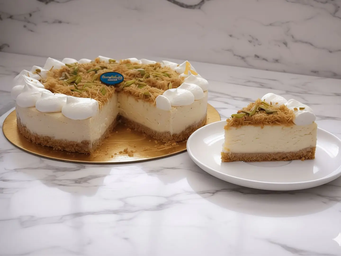 Kunafa Cheesecake