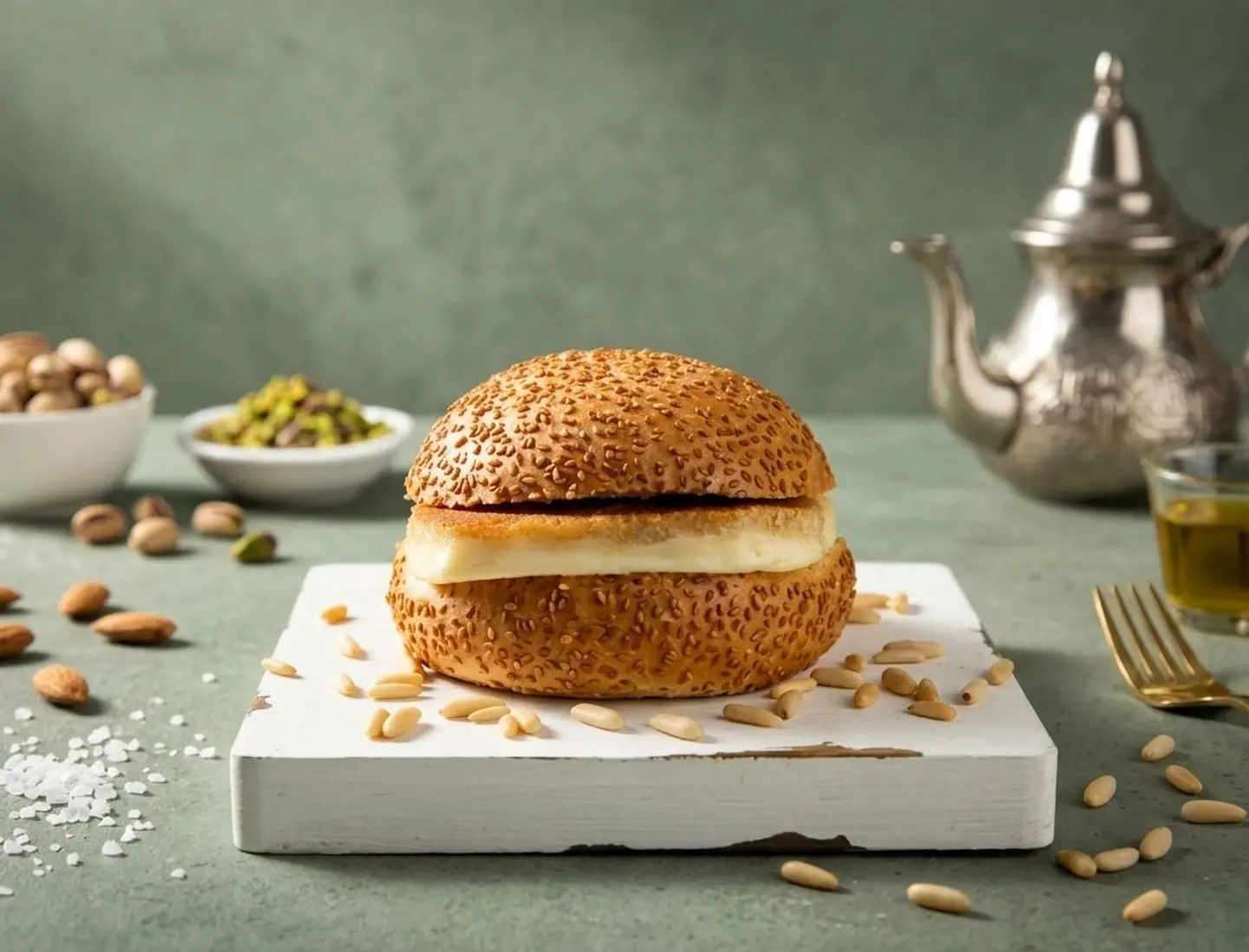 Lebanese Kunafa Kaak