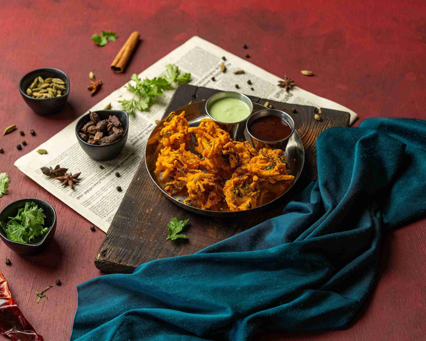 Bhaji Platter