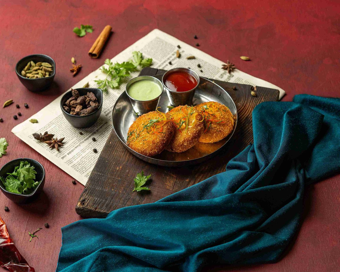 Corn Cheese Tikki