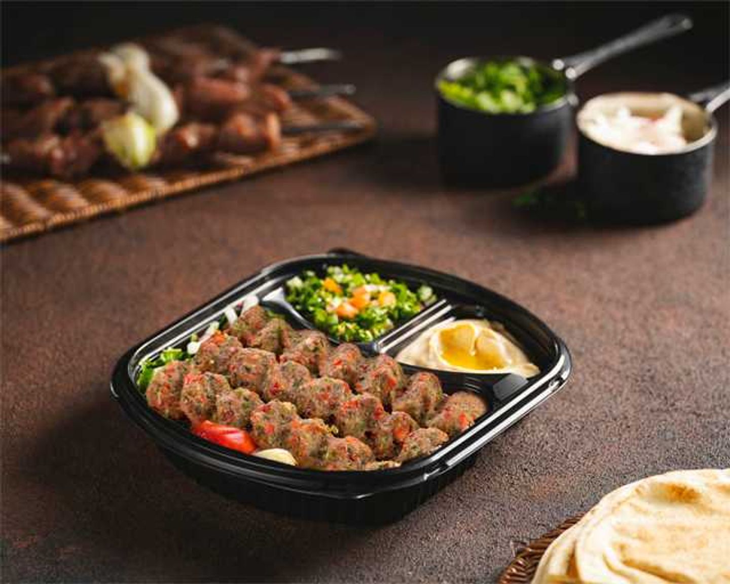 Spicy Intabli Kabab Meal