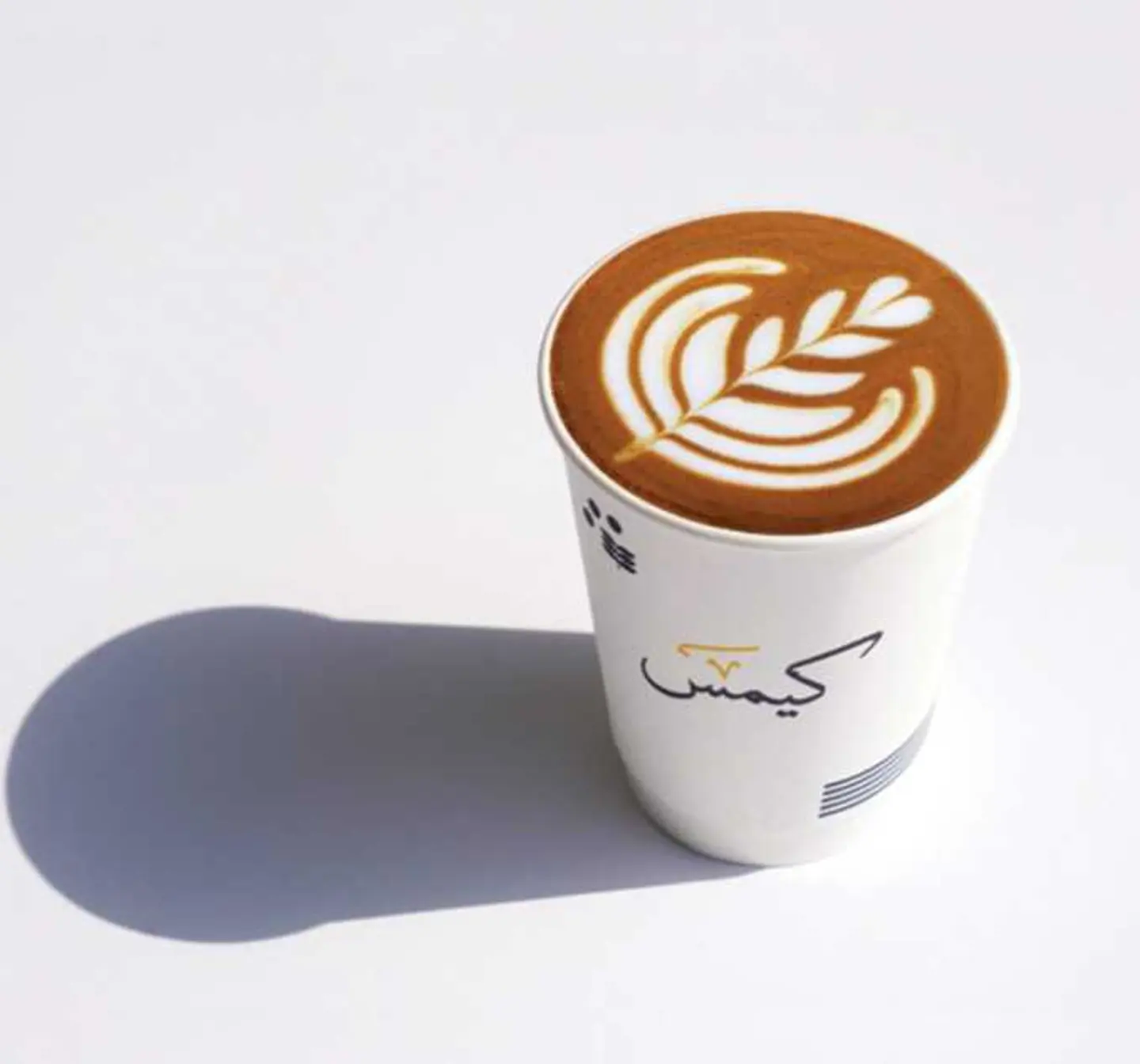 Large Flat White 8 Oz