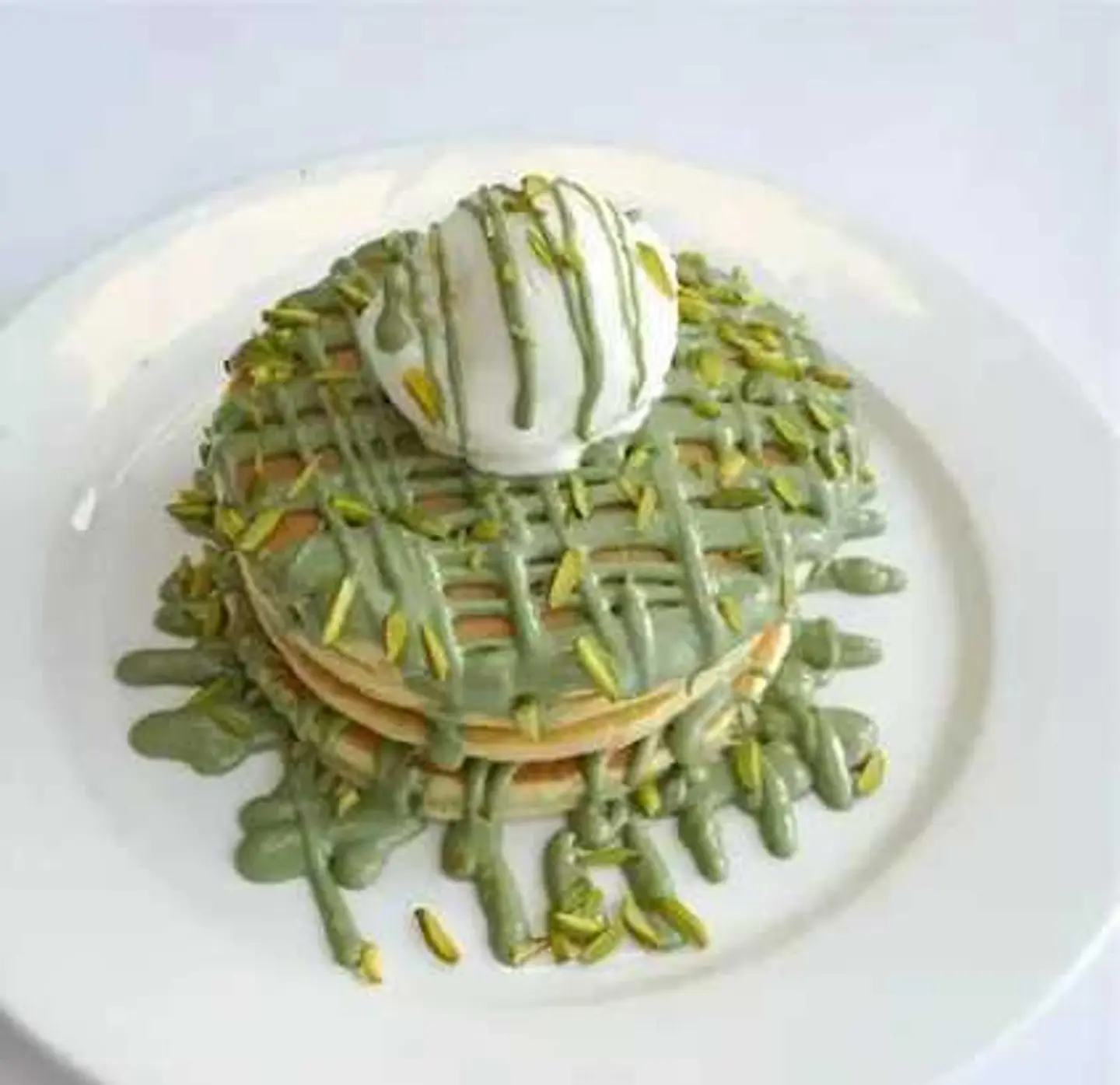 Pistachio Pancakes