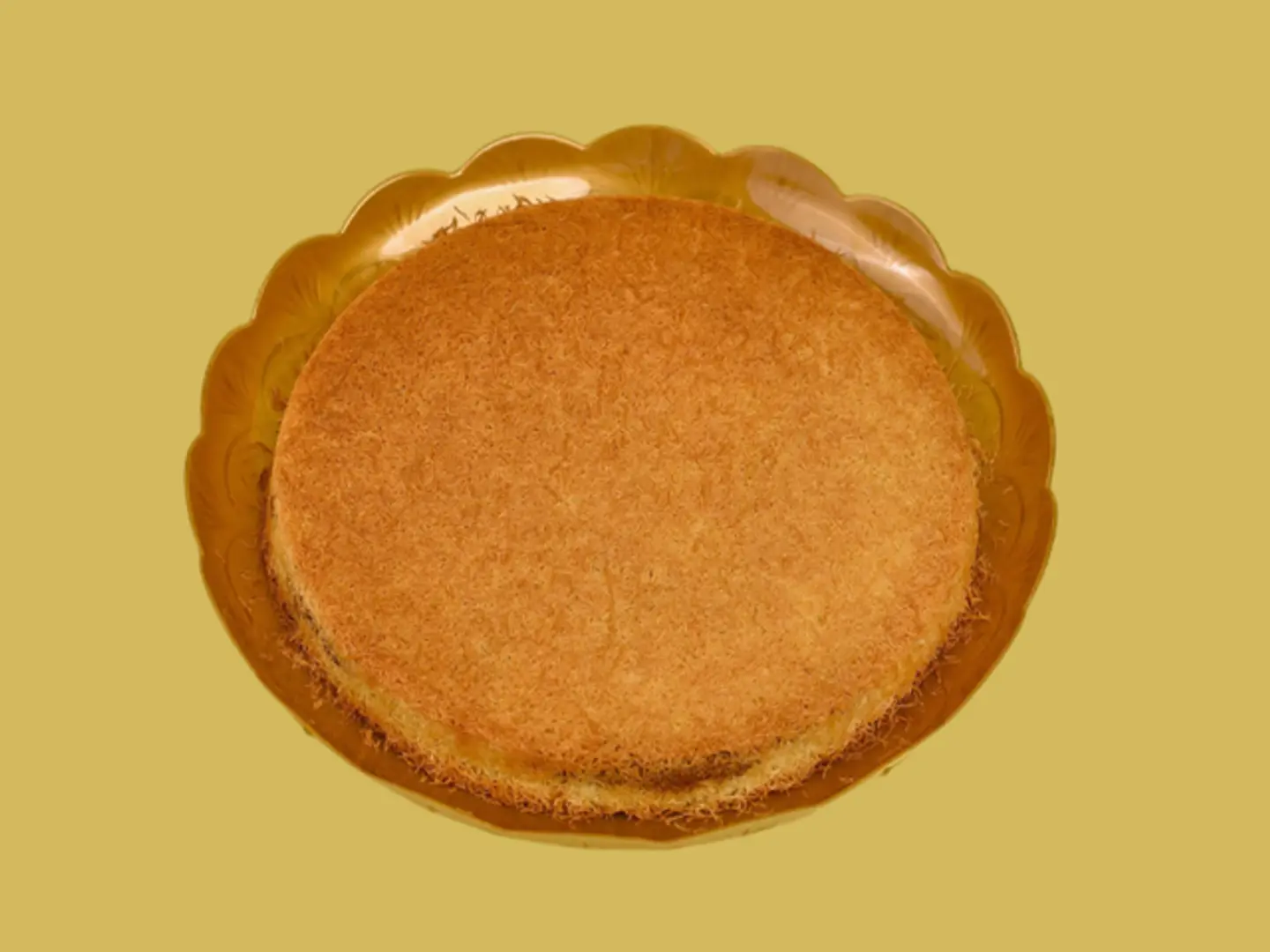 كنافة نوتيلا وسط