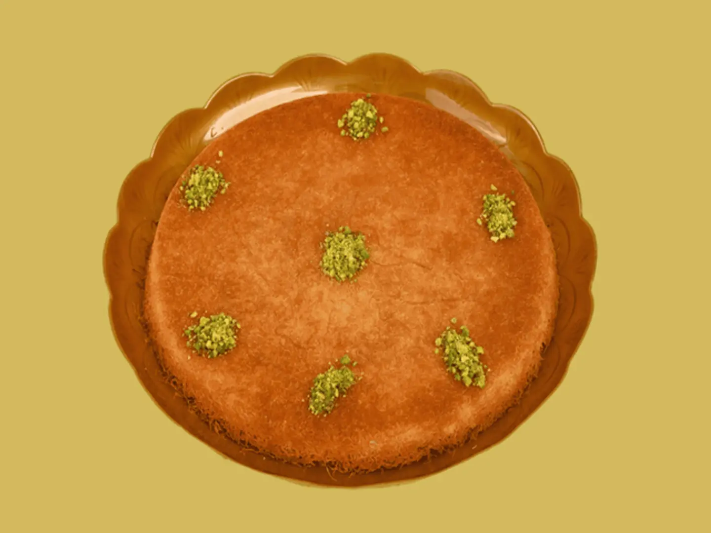 كنافة بالجبن (وسط)