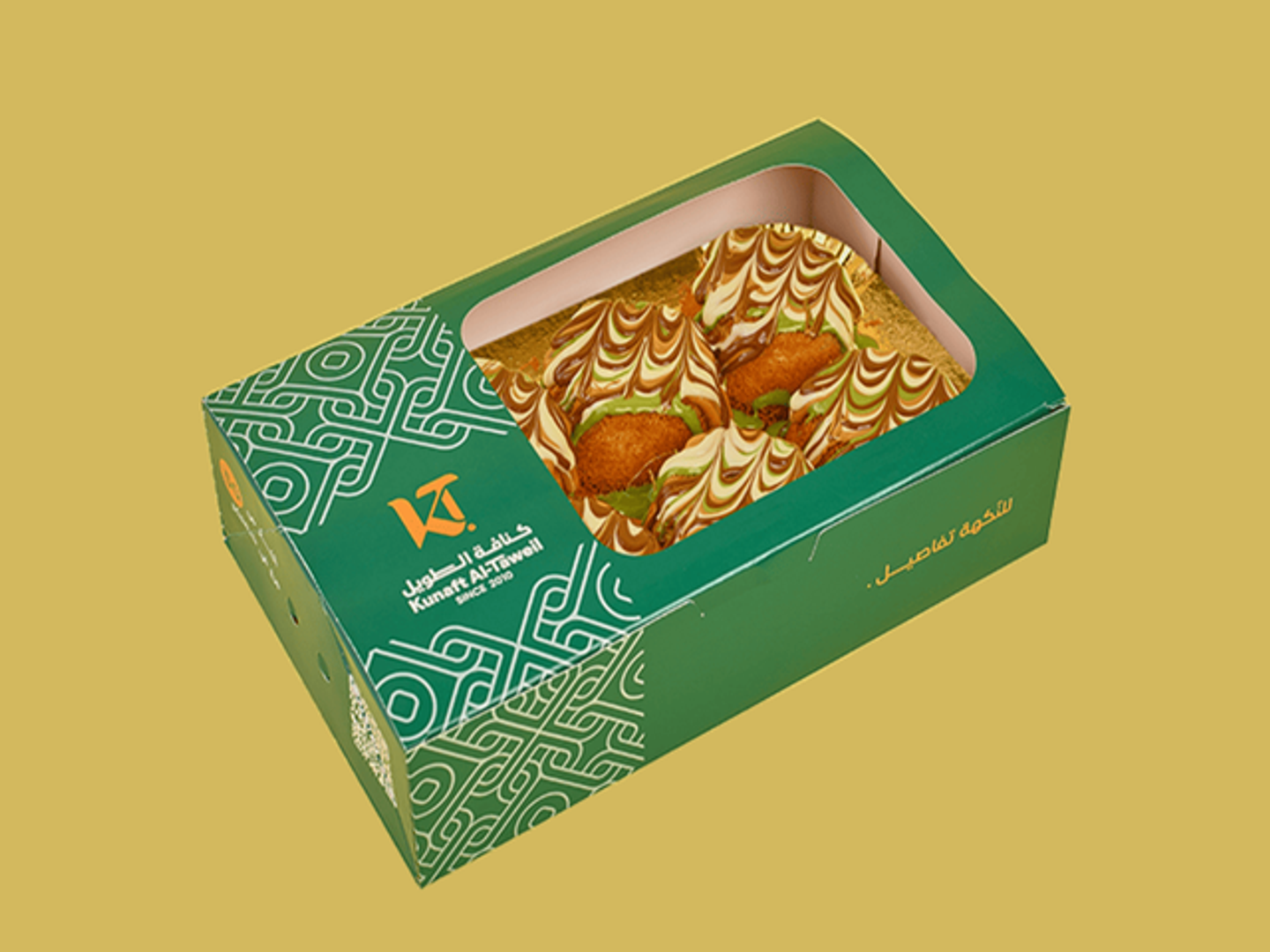 Cup Kunafa With Sauces