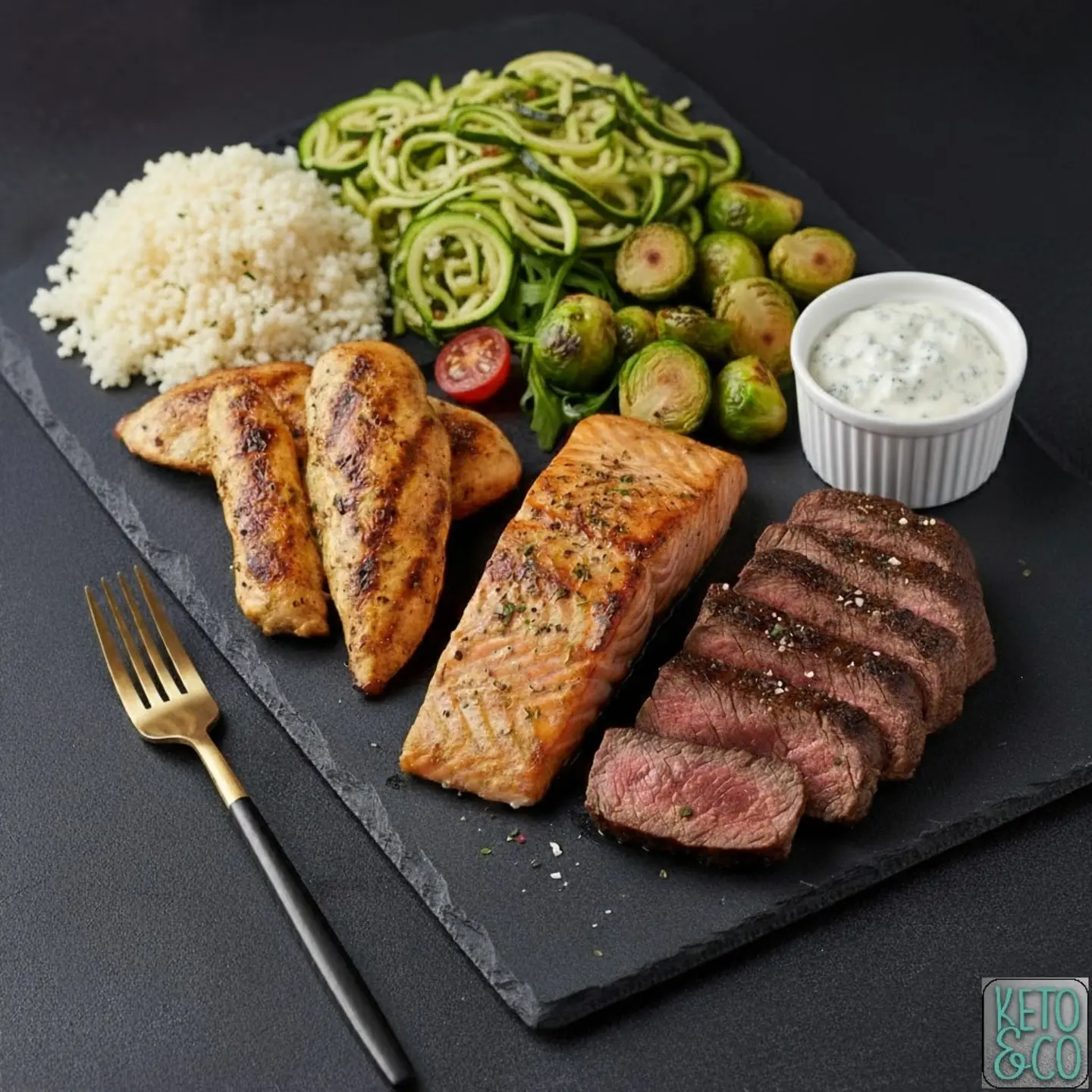 قم بإعداد وجبة كيتو جيم الخاصة بك