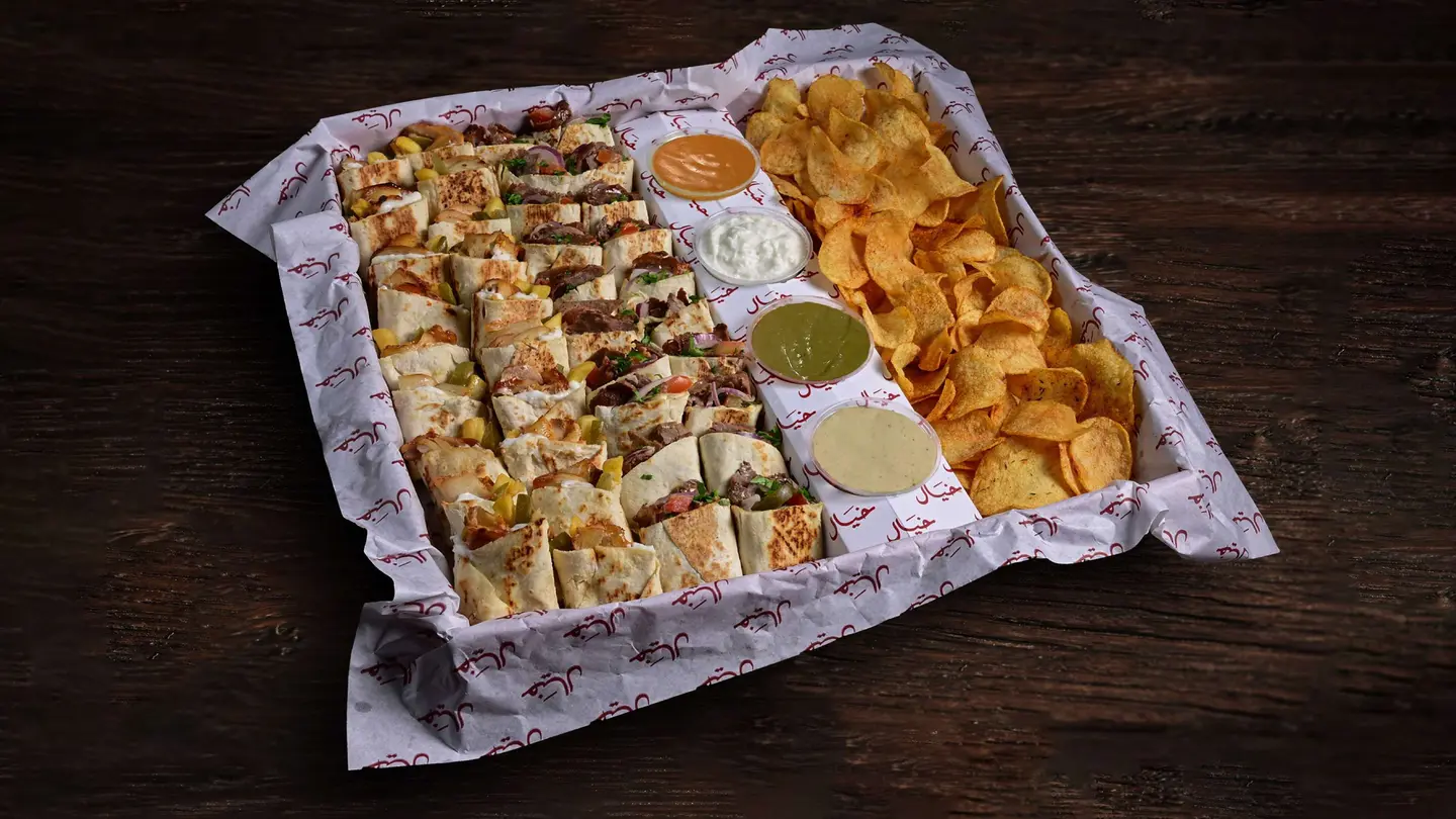 Mix Shawerma Sandwich Box (40 Pcs)