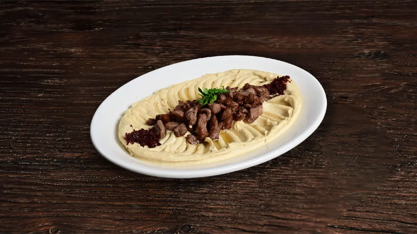 Hummus With Meat