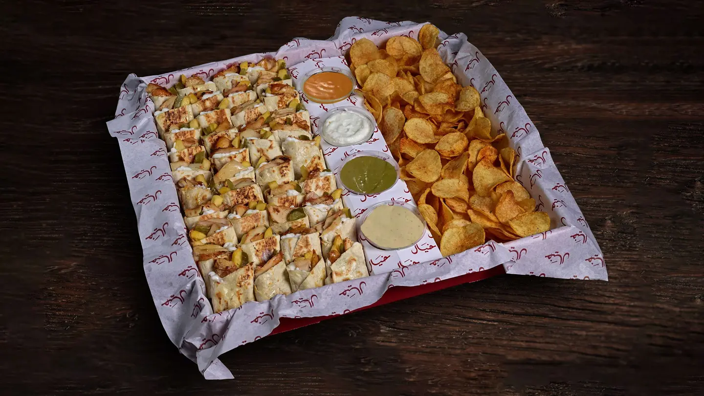Chicken Shawerma Sandwich Box (40 Pcs)