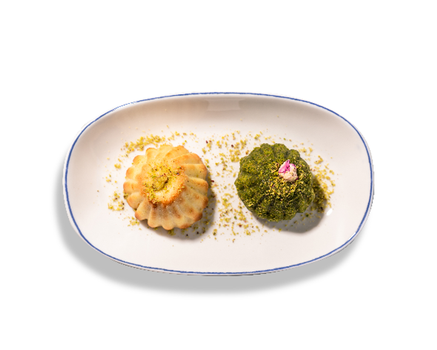 مفروكة الفستق وغريبة