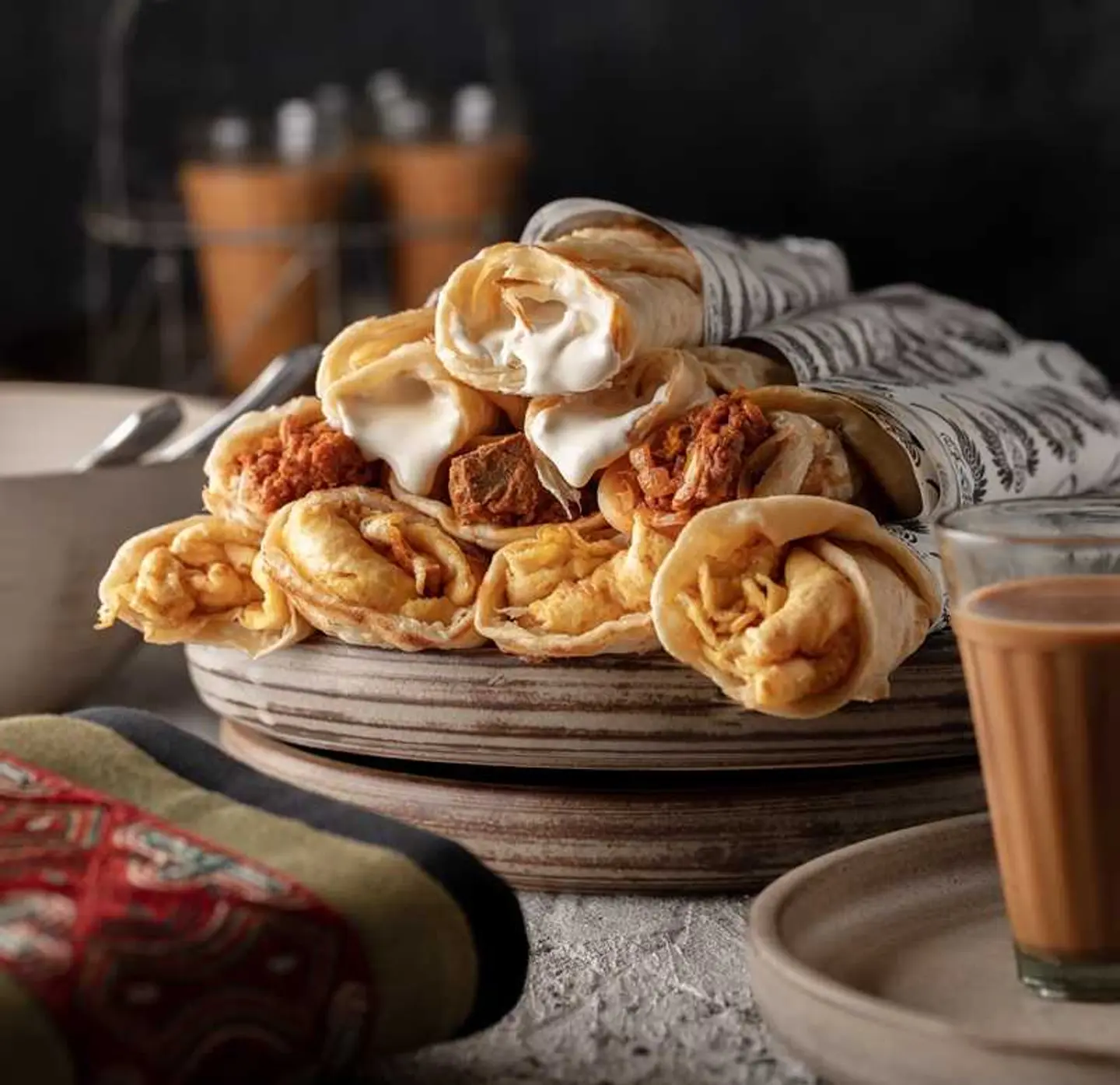 Chapati Keema