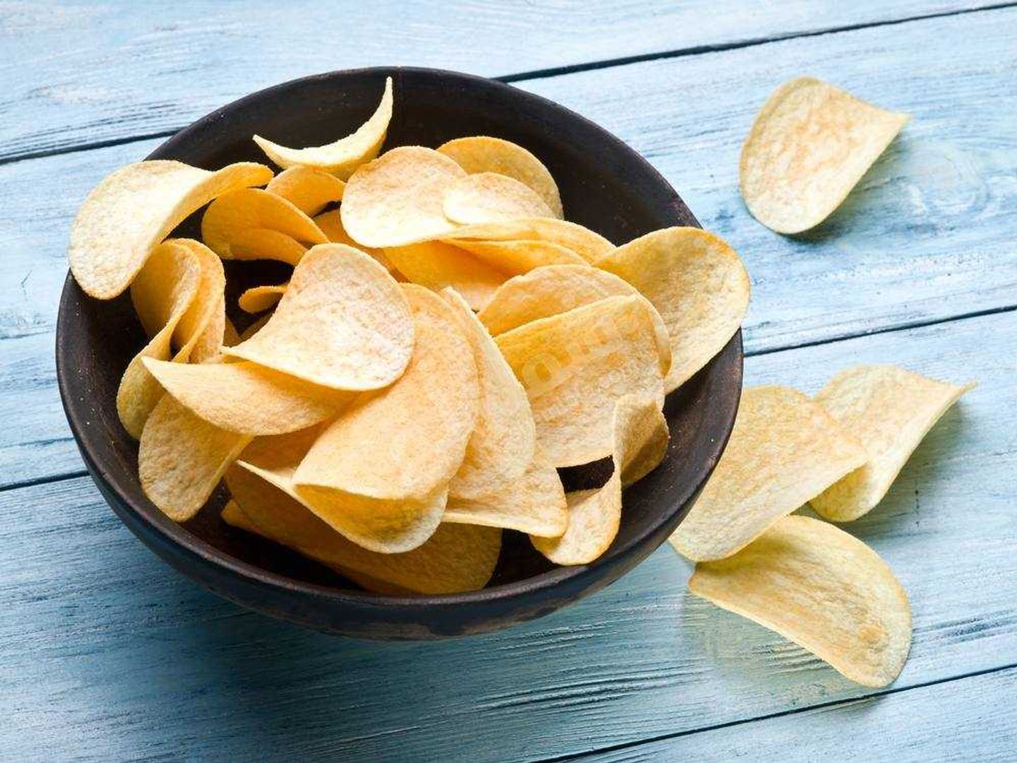 Small Plate Of Chips