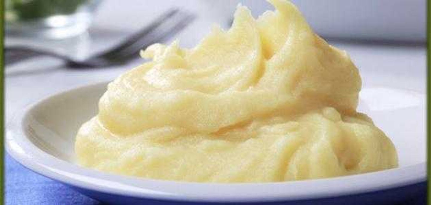 Small Plate Of Mashed Potatoes
