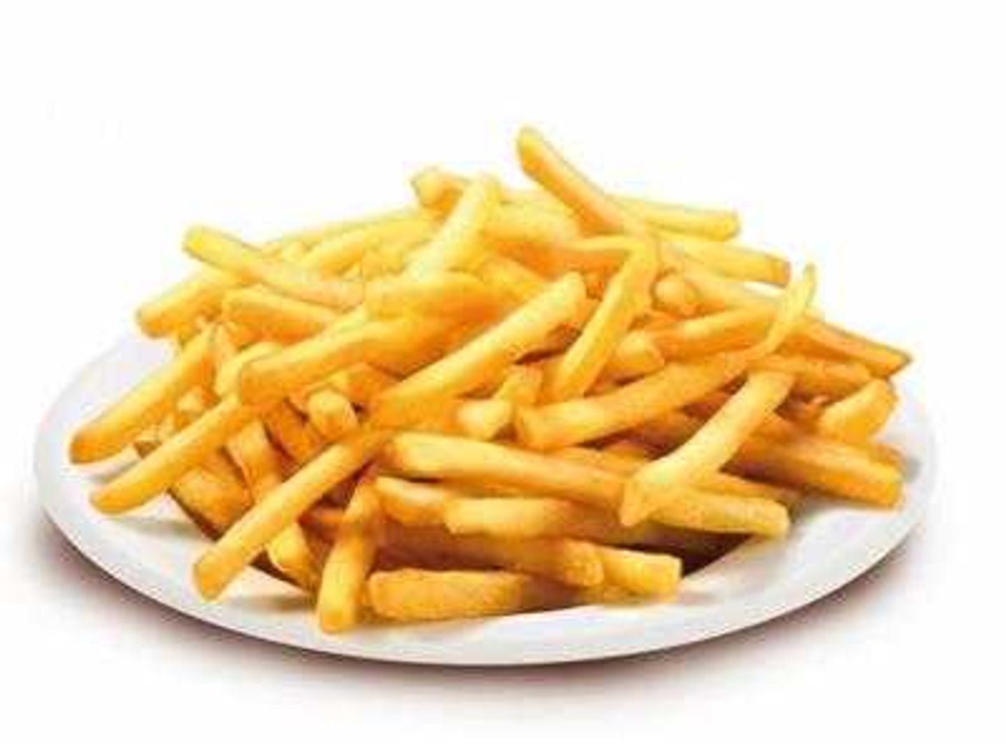 Small Plate Of French Fries