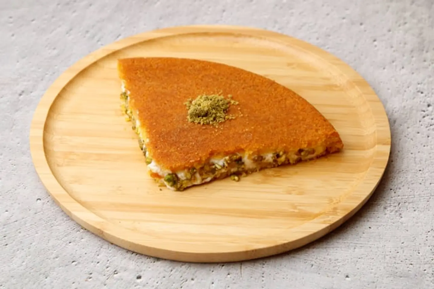 كنافة ناعمة قشطة وفستق