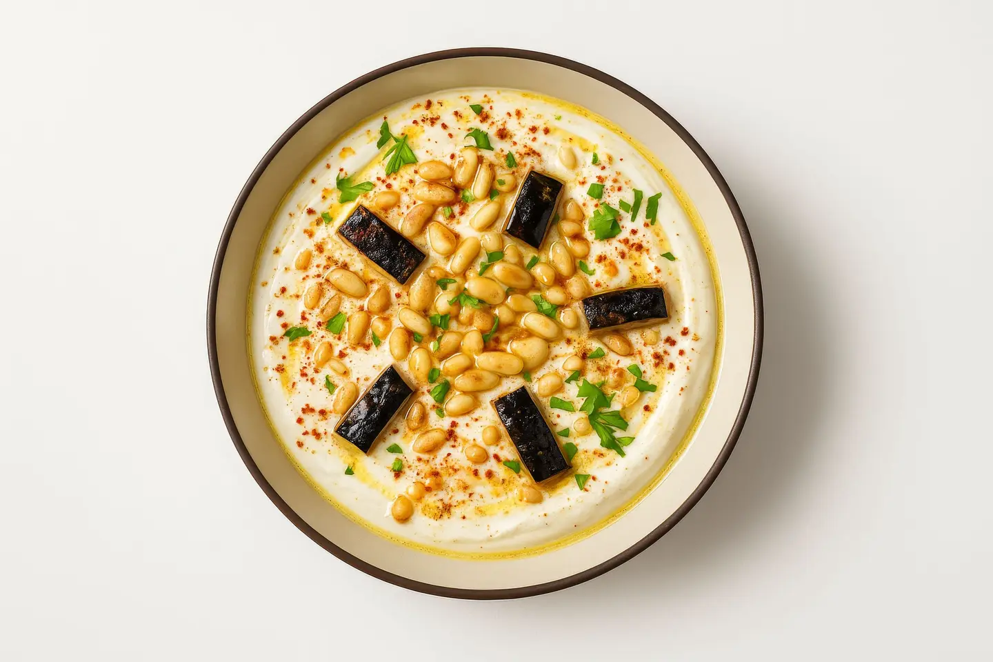 Eggplant Fatteh