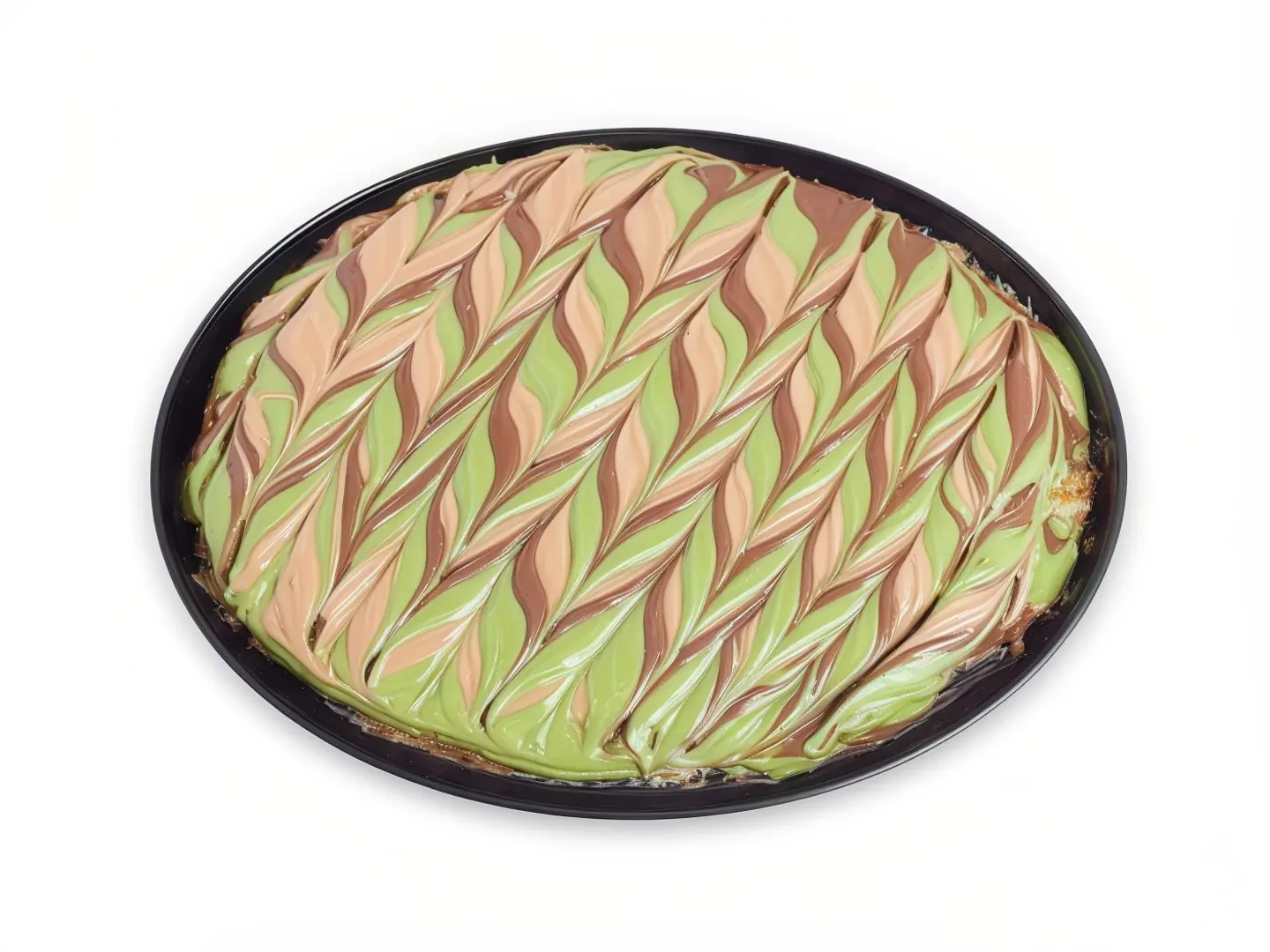 كنافه نوتيلا وقشطه