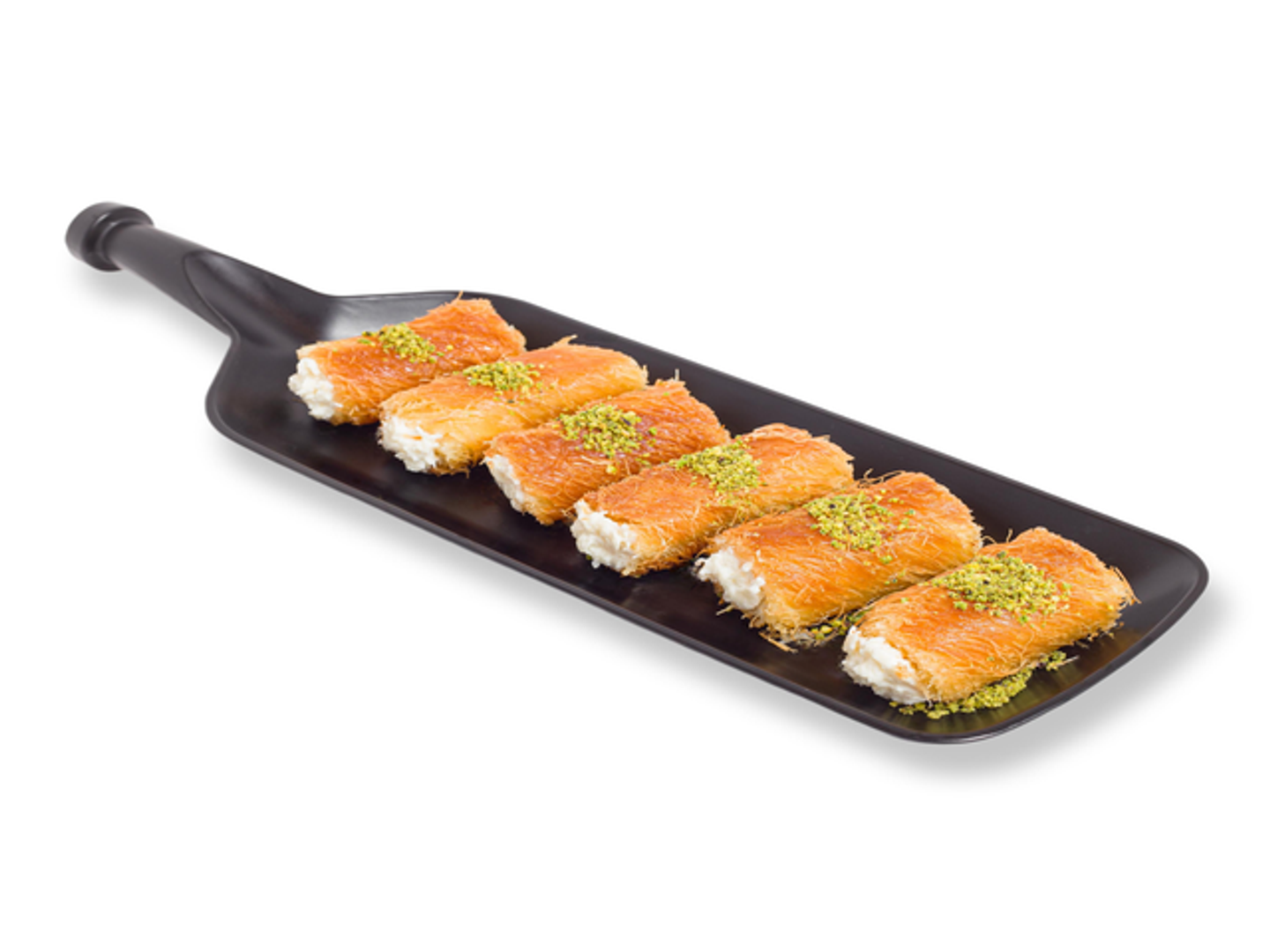 كنافه مبرومة بالقشطة