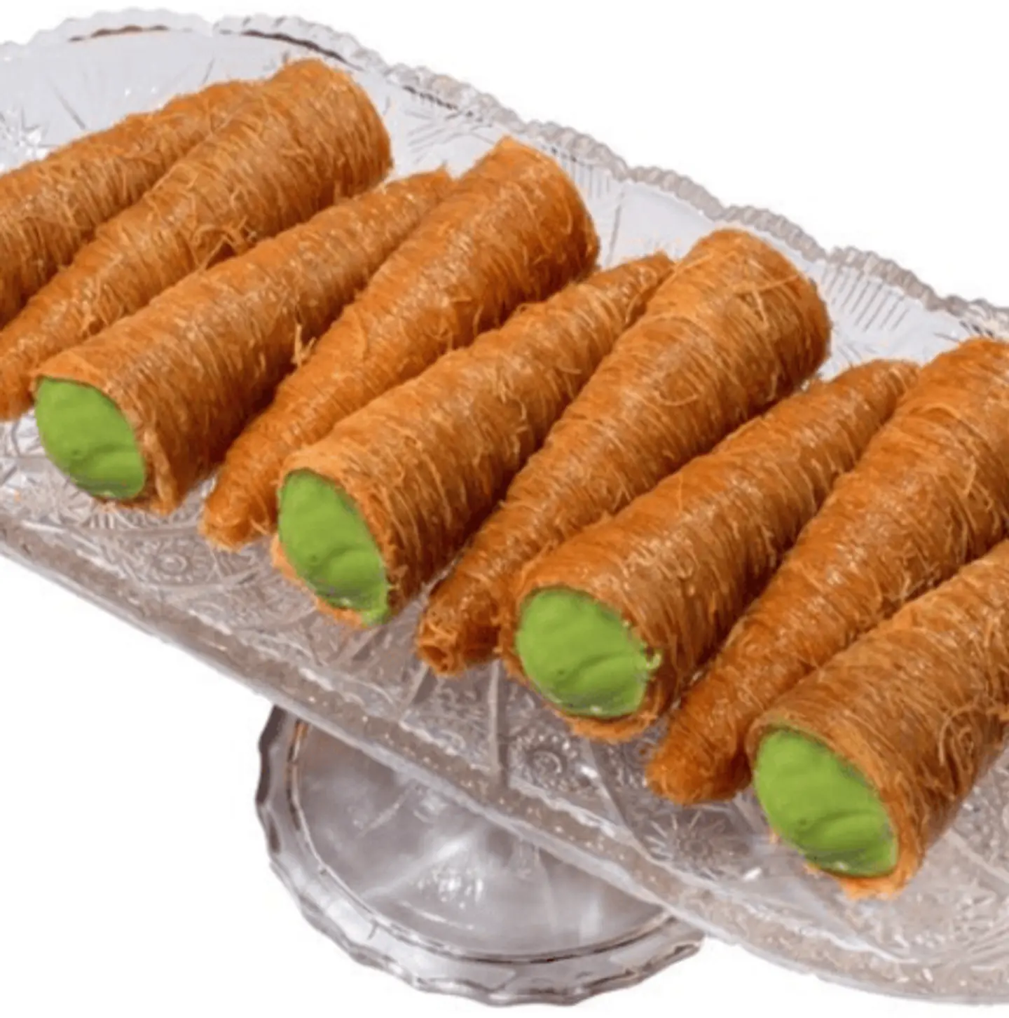 Kunafa Cones With Pistachio
