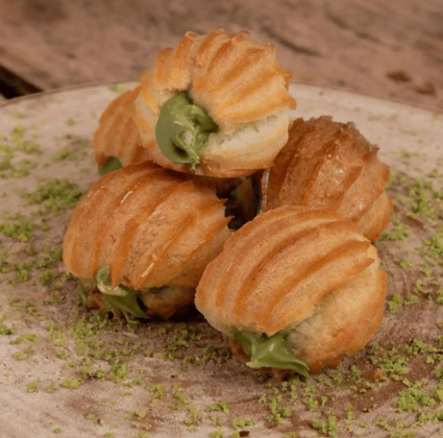 Pistachio Grilled Dates