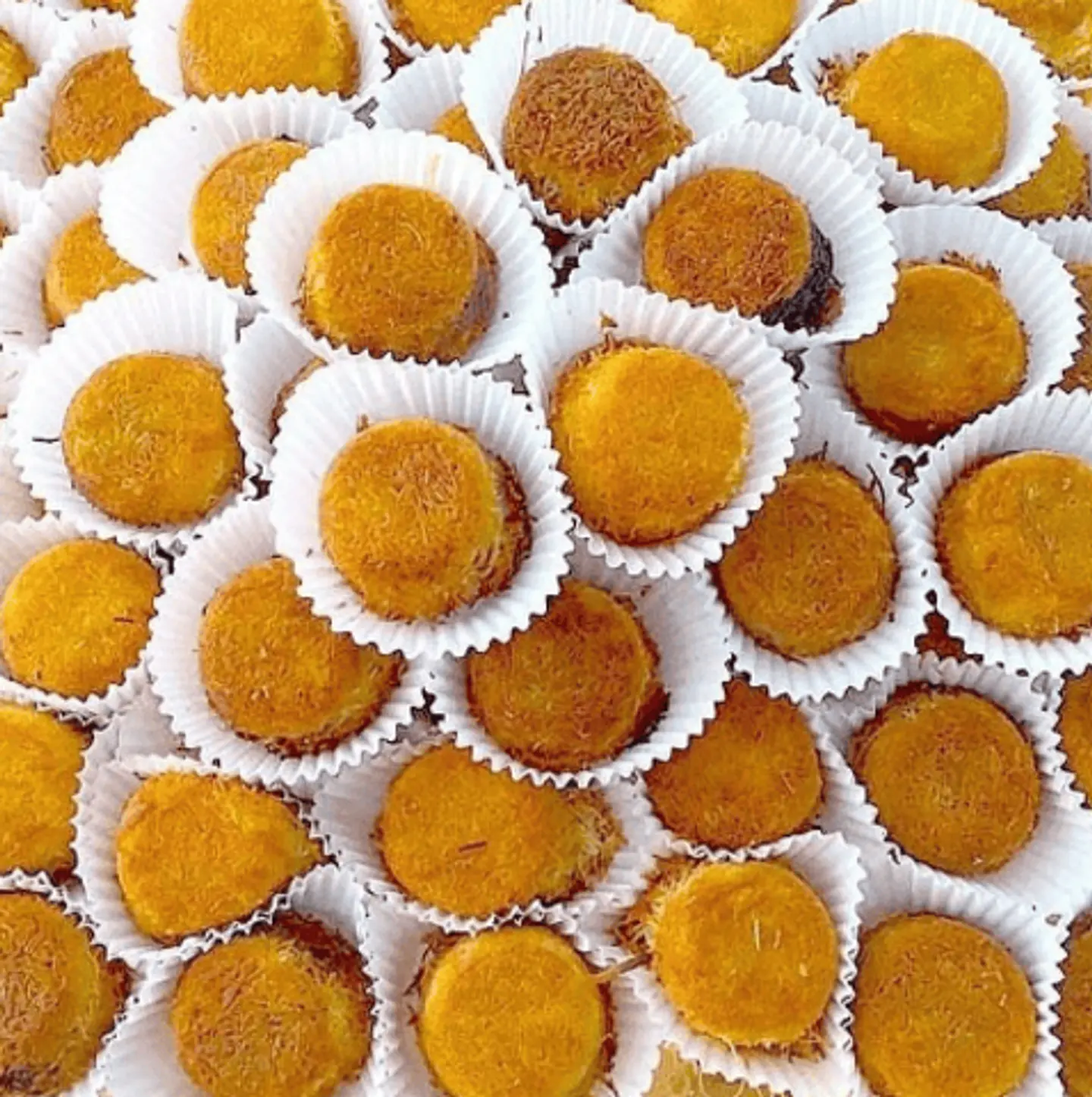 Mini Cream Kunafa Cup