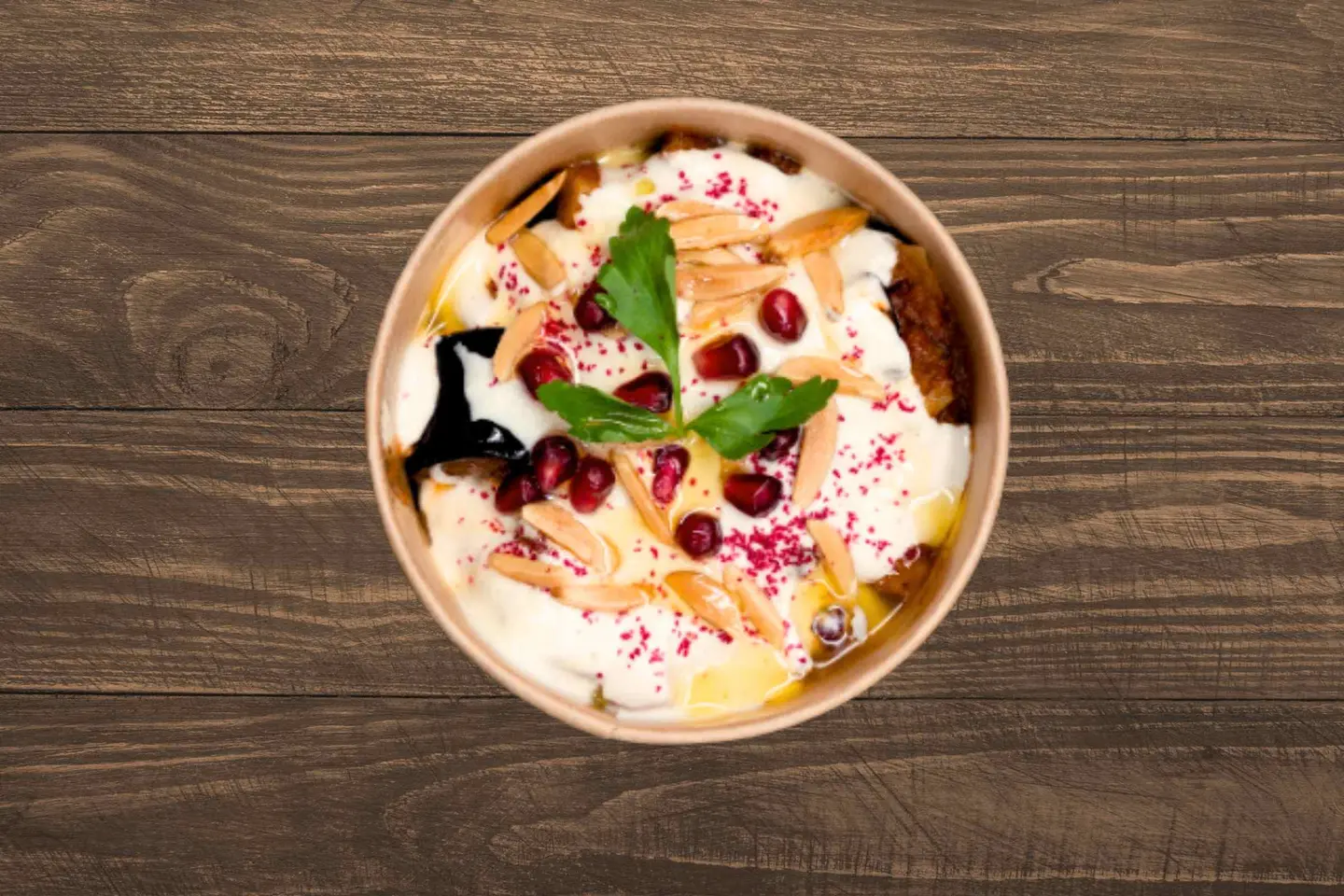 فتة الباذنجان