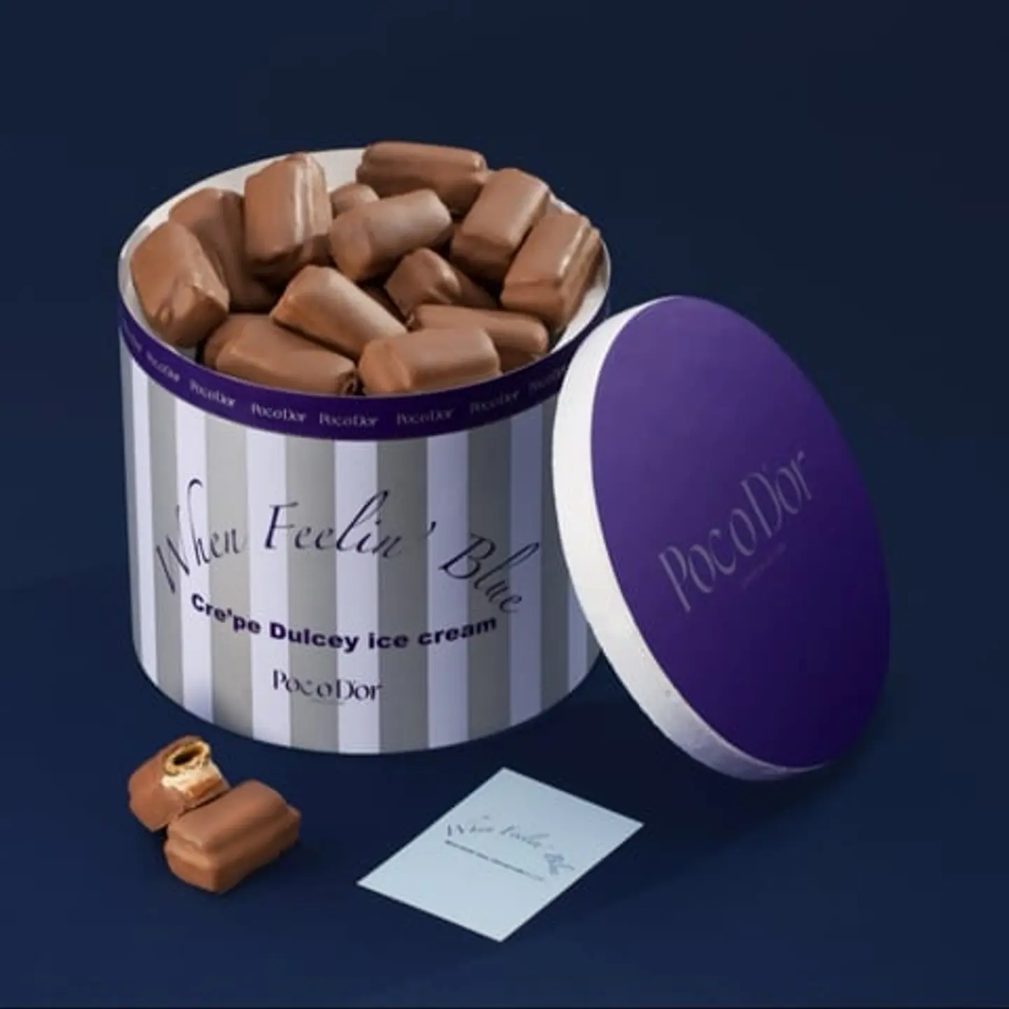 Pocodor Ice Creem Crepe Dulcey
