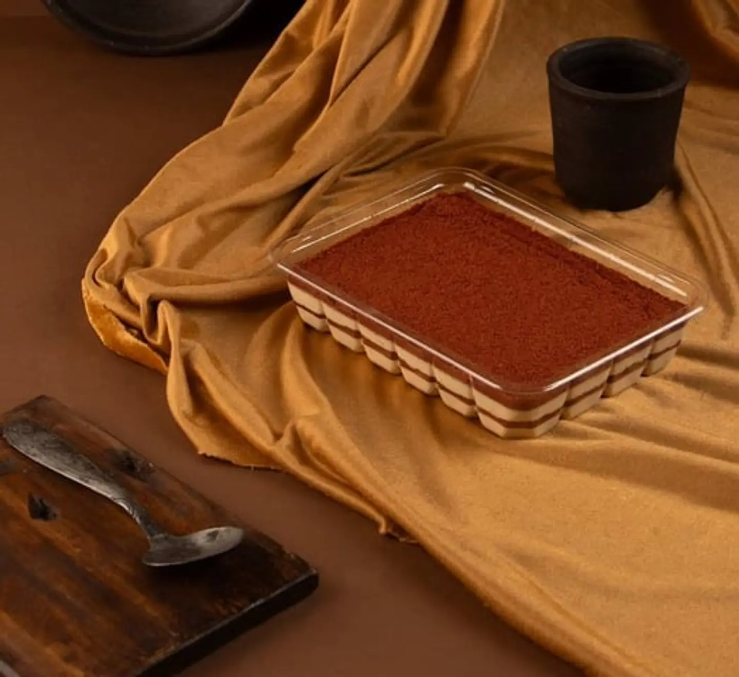 لاتيه كيك وسط