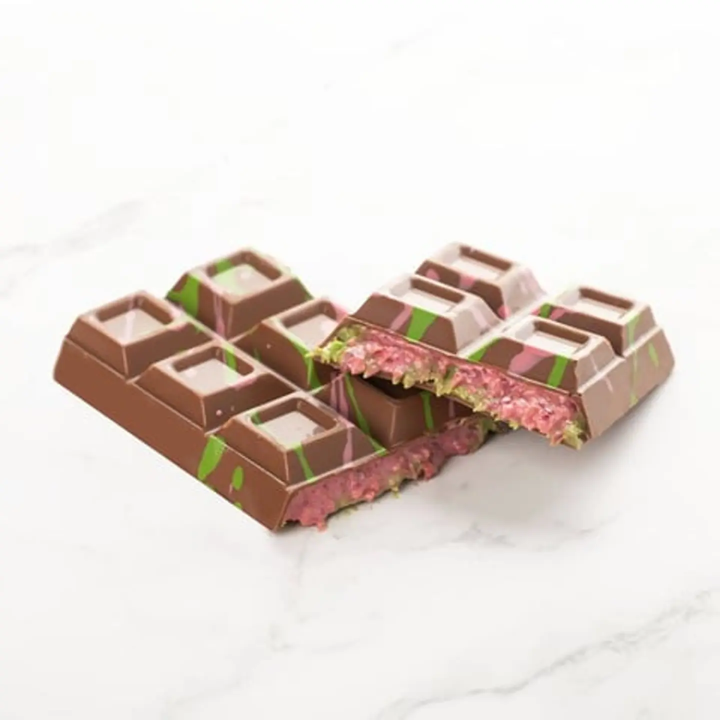 بينكي كرنش بالكنافة