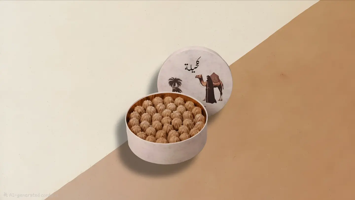 محمول كحيلة بالحليب المحموس صغير